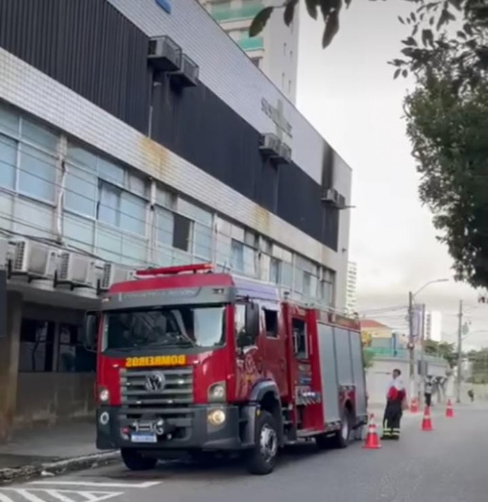 Em Natal, princípio de incêndio no Hospital Maternidade Araken Irerê Pinto assusta funcionários e pacientes