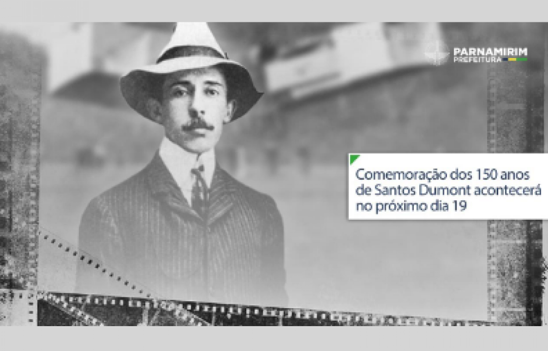 Inauguração do Salão Santos Dumont em Parnamirim marca celebração dos 150 anos do aeronauta