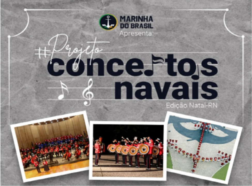 Parque da Cidade recebe bandas da Marinha do Brasil nesta quarta-feira (16)