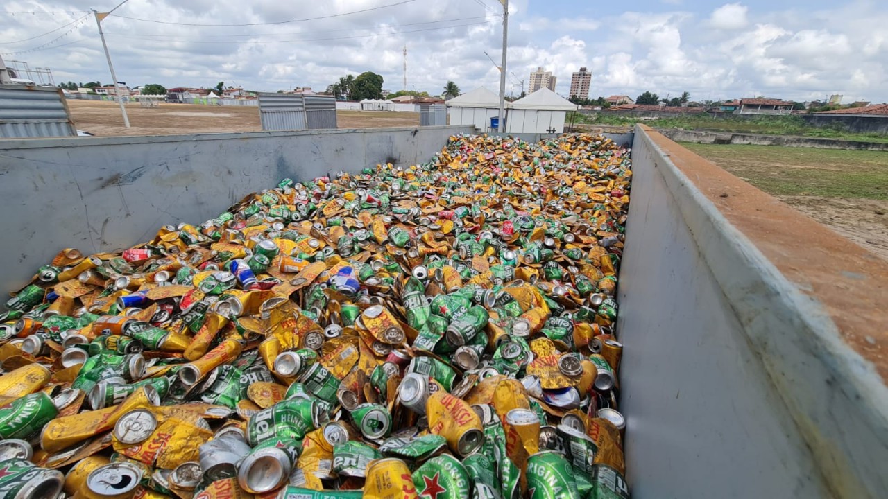 Renda e Meio Ambiente: Quase três toneladas de material reciclável foram recolhidas na Festa do Sabugo 2023