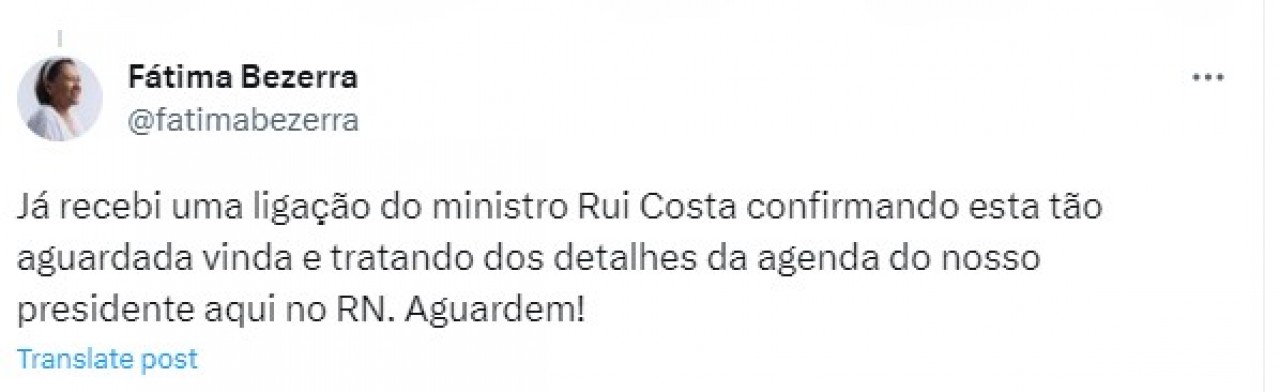 Lula virá ao RN nesta sexta-feira (01/09); presidente cumprirá agenda oficial para acompanhar obras de infraestrutura viária e de recursos hídricos 