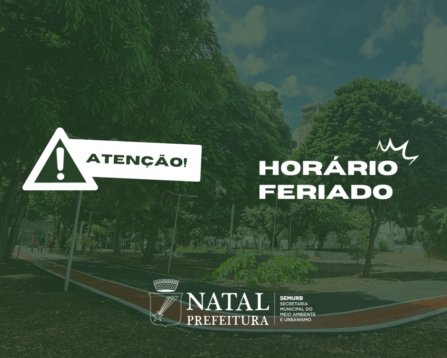Bosque das Mangueiras e Parque da Cidade funcionam com horários diferentes no feriado dos Mártires, nesta terça-feira (03)