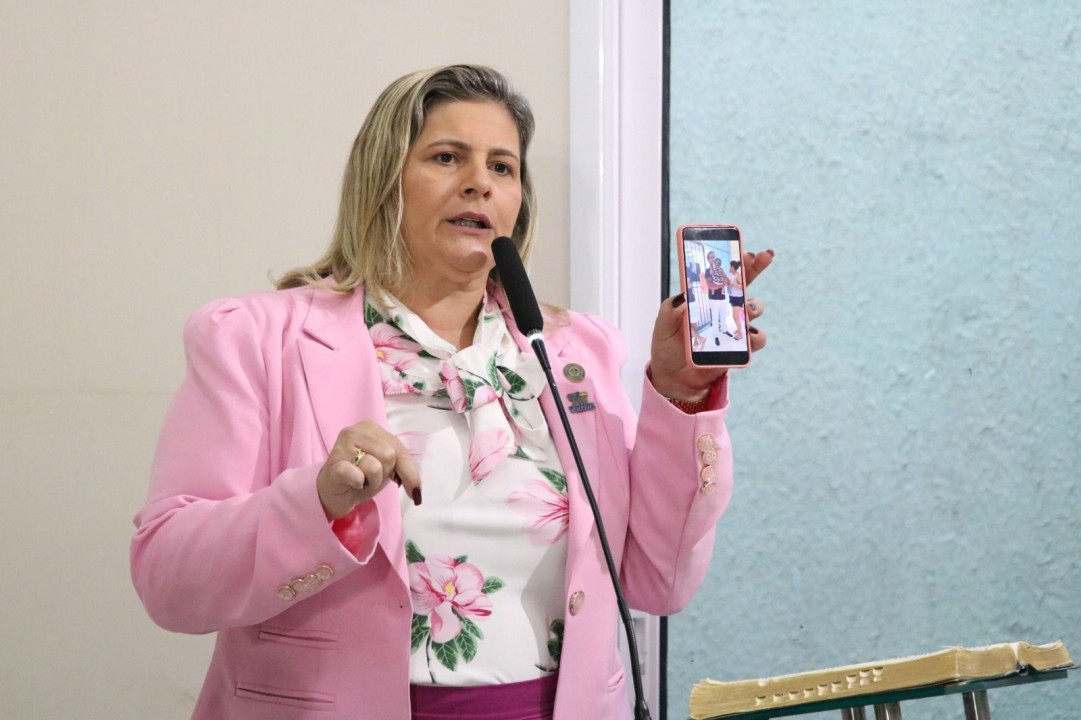 Vereadora Fativan Alves discute em sessão ordinária sobre a precária situação da UBS de Parque das Orquídeas