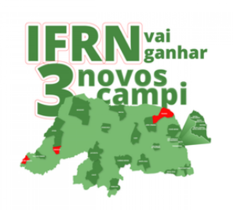 Expansão: novas unidades do IFRN serão construídas em São Miguel do Gostoso, Touros e Umarizal  