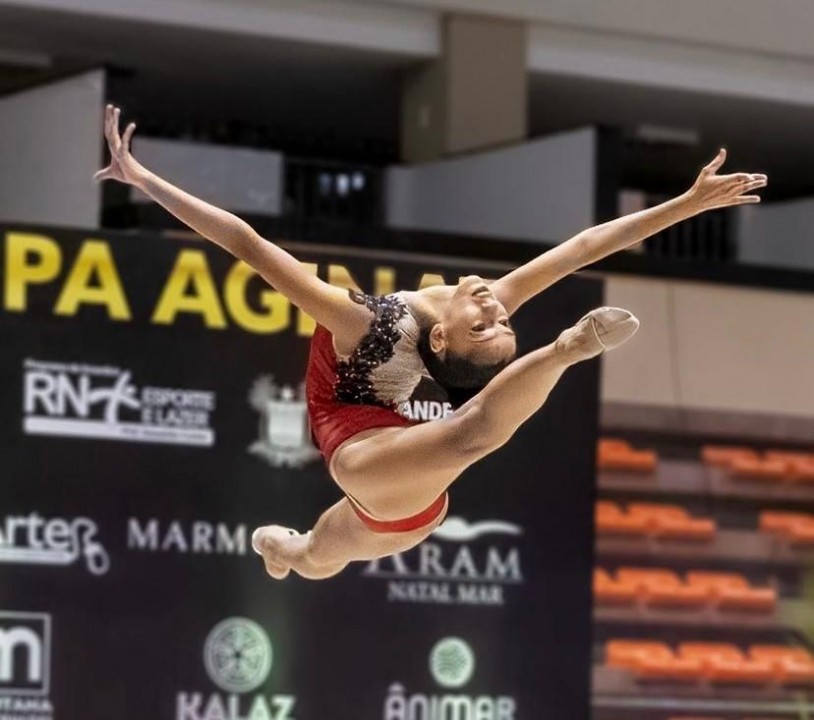 Jovem potiguar vai representar o Brasil no Pan de Ginástica Rítmica, na Guatemala