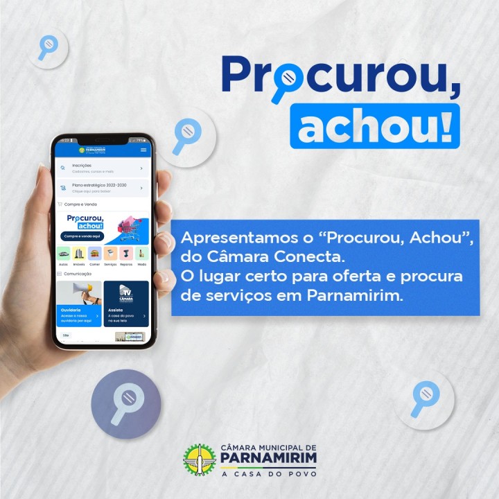 Câmara de Parnamirim lança aplicativo para impulsionar a economia local 