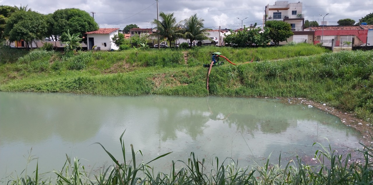 Parnamirim: ações de prevenção e limpeza em Lagoas de Captação se estendem pelo final de semana