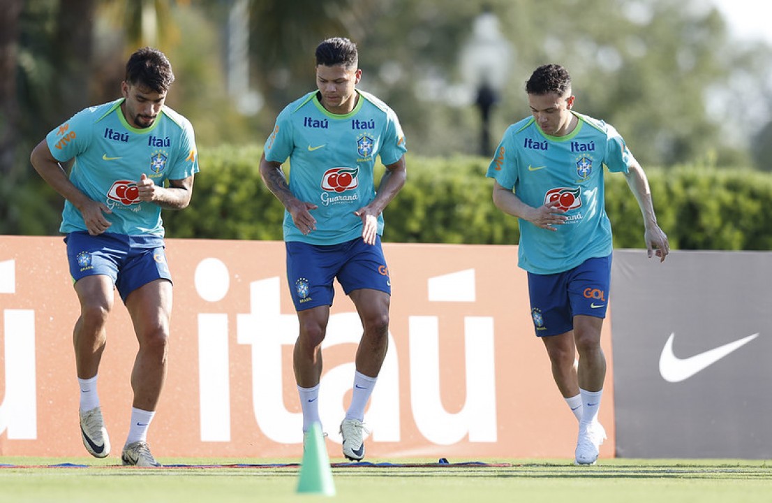 Seleção Brasileira masculina realiza primeiro treino na Flórida