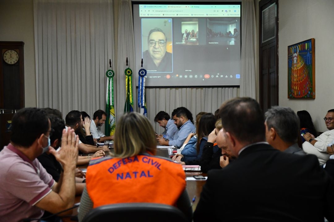 Gabinete de Crise da Prefeitura define providências sobre as chuvas ocorridas em Natal