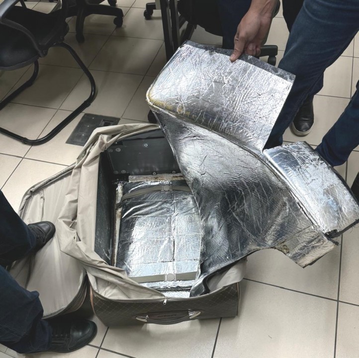 PF prende homem com quase 13 kg de cocaína no Aeroporto de Natal