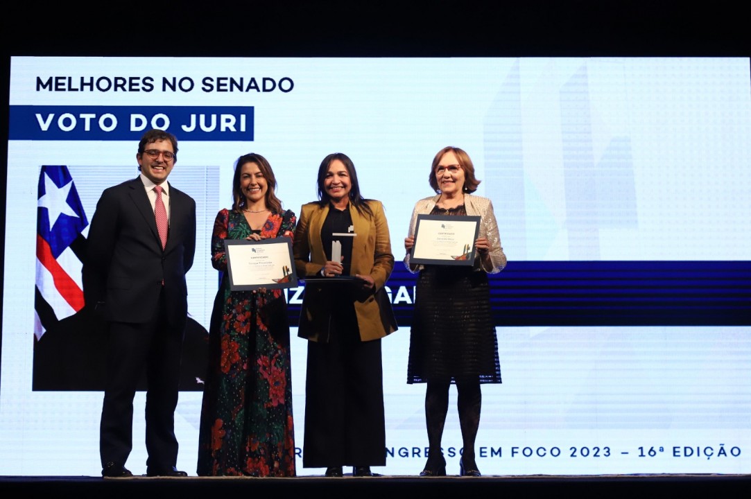 Senadora Zenaide Maia concorre em quatro categorias do Prêmio Congresso em Foco 2024