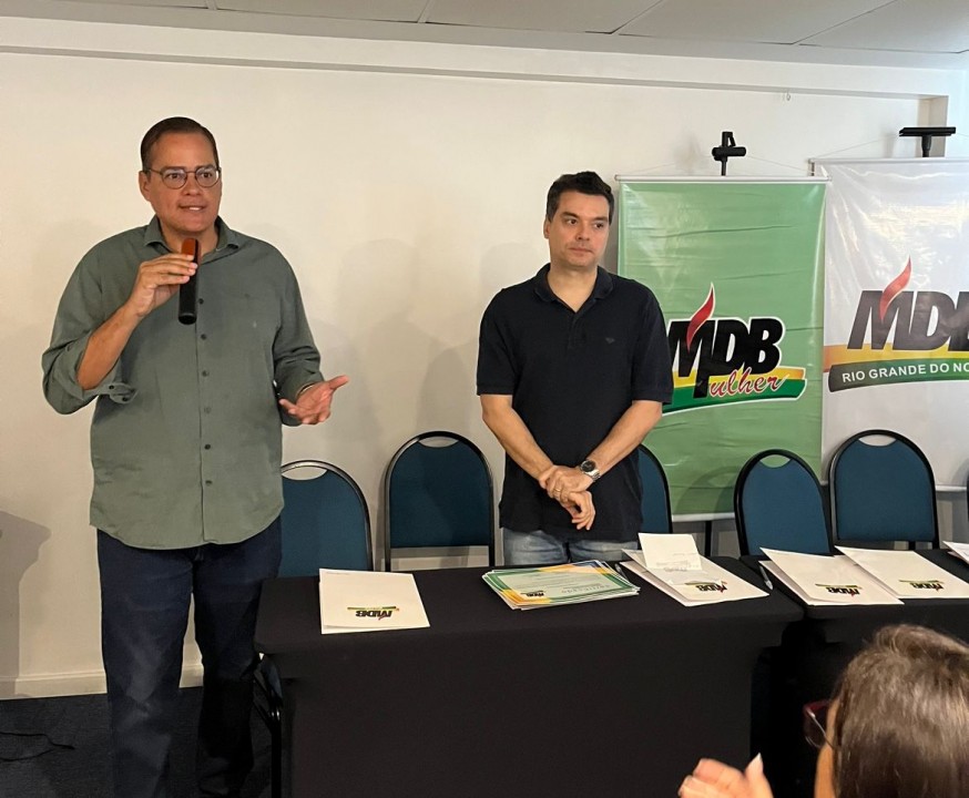 MDB convoca convenção municipal para escolha de candidatos em Natal neste sábado (27)