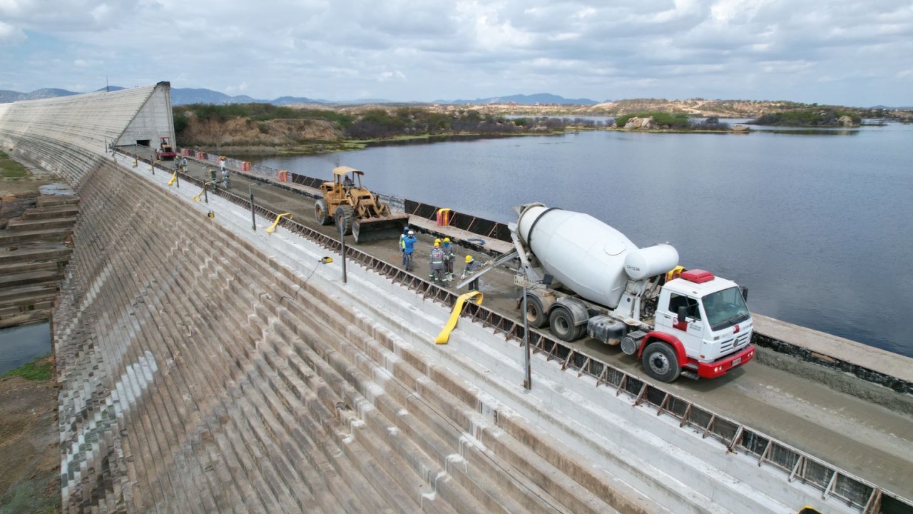 Governo do RN inicia etapa final de construção da Barragem Oiticica