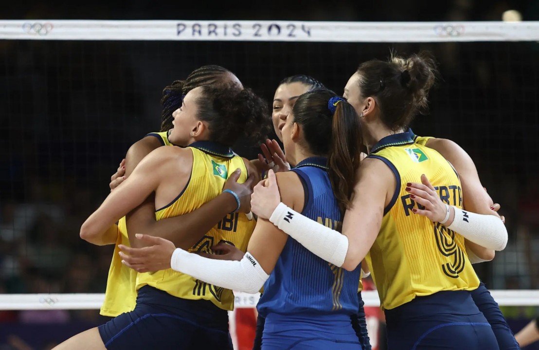 Brasil vence Japão por 3 a 0 no vôlei feminino