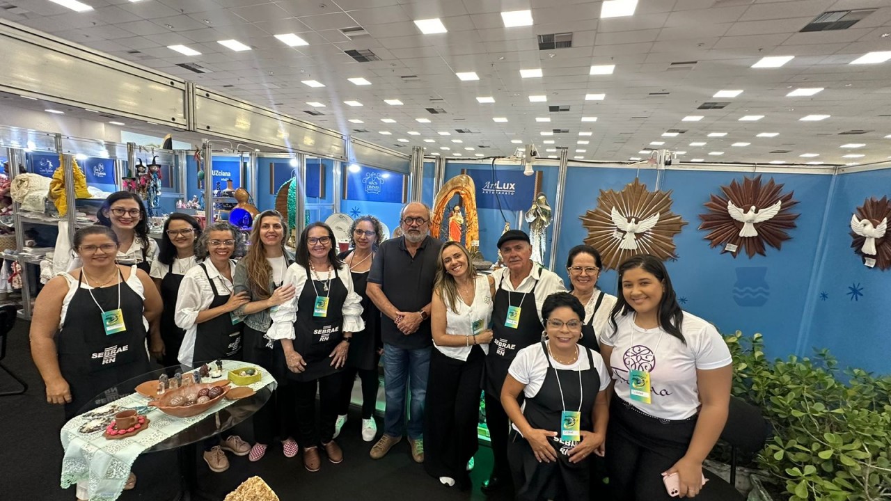 Com o apoio do Sebrae, artesãos exibem talentos e produtos na 29ª edição da Feira Brasil Mostra Brasil