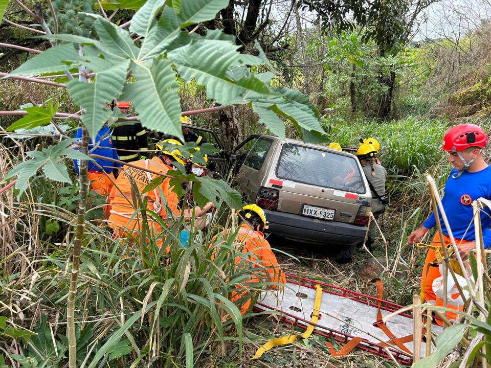 Corpo de Bombeiros realiza simulado de grande escala na BR-304 em Macaíba