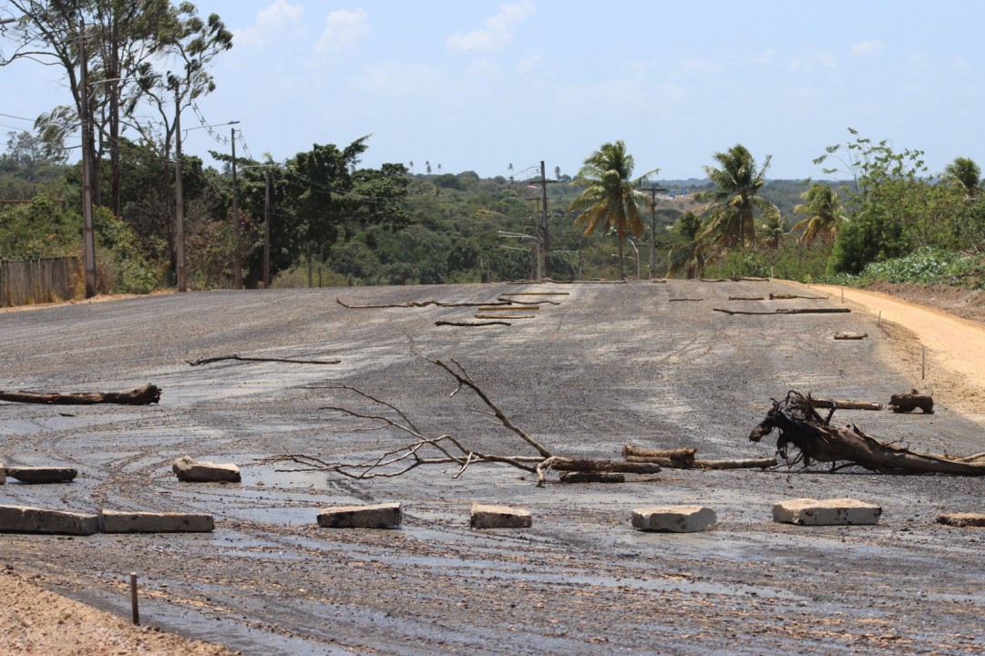 RN-313: obra se prepara para receber as primeiras camadas de asfalto