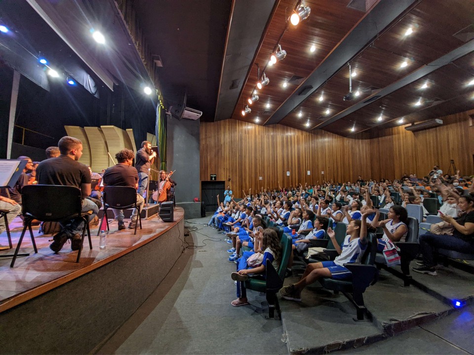 Inscrições abertas para Concerto Didático 2024 da Filarmônica UFRN