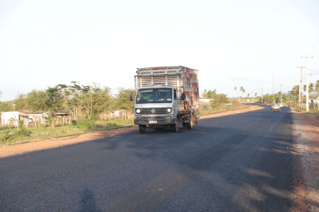 Em Ceará-Mirim, governo do RN conclui pavimentação da RN-307