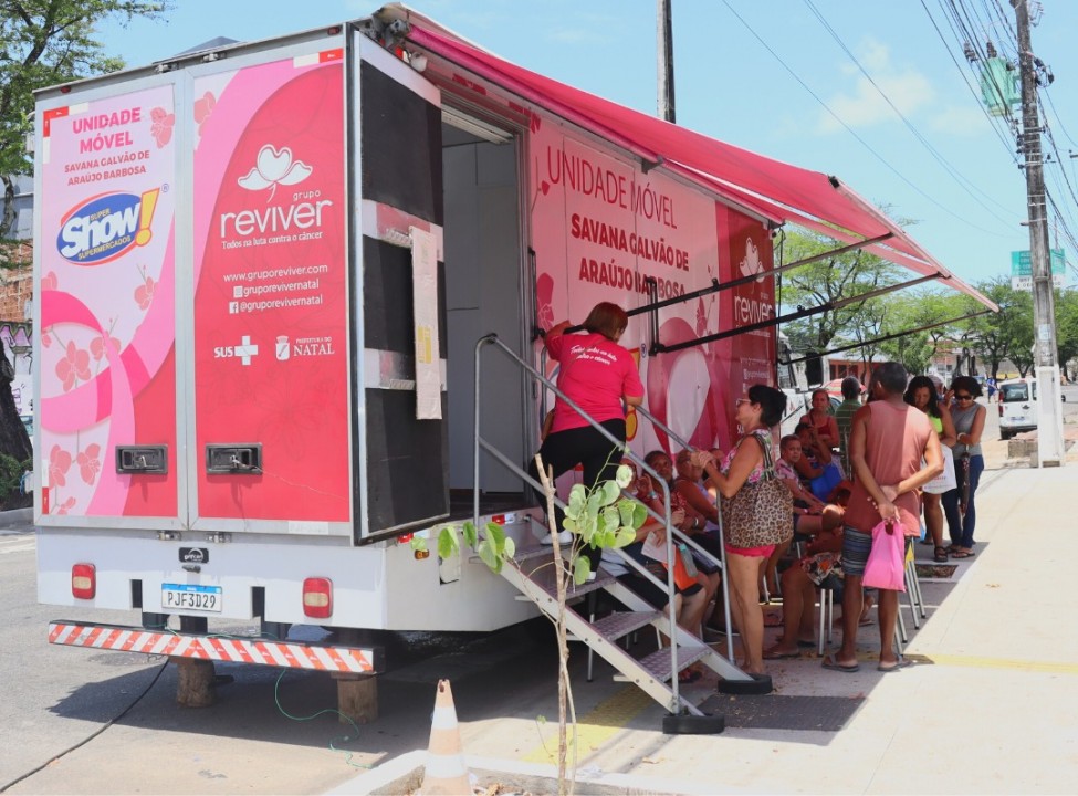 Serviço itinerante de mamografia chega ao Conjunto Gramoré