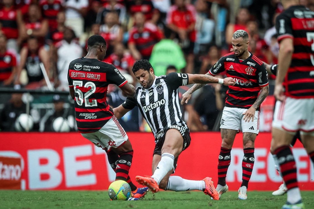 Copa do Brasil: Flamengo faz 3 a 1 no Atlético-MG em 1º jogo da final