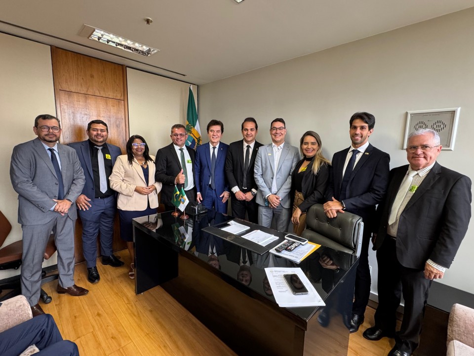 Em Brasília, Nilda pede emendas para saúde e pavimentação em reunião com coordenador da bancada federal