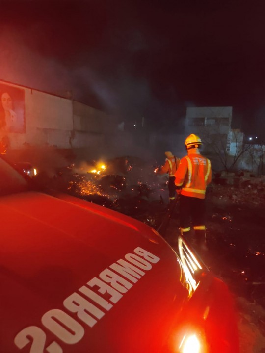 Bombeiros do RN combatem princípio de incêndio em Caicó 