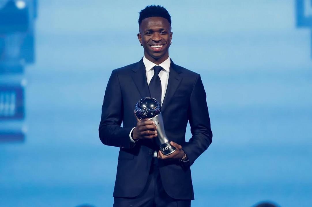 FIFA The BEST: Vinícius Júnior é eleito o melhor jogador do mundo