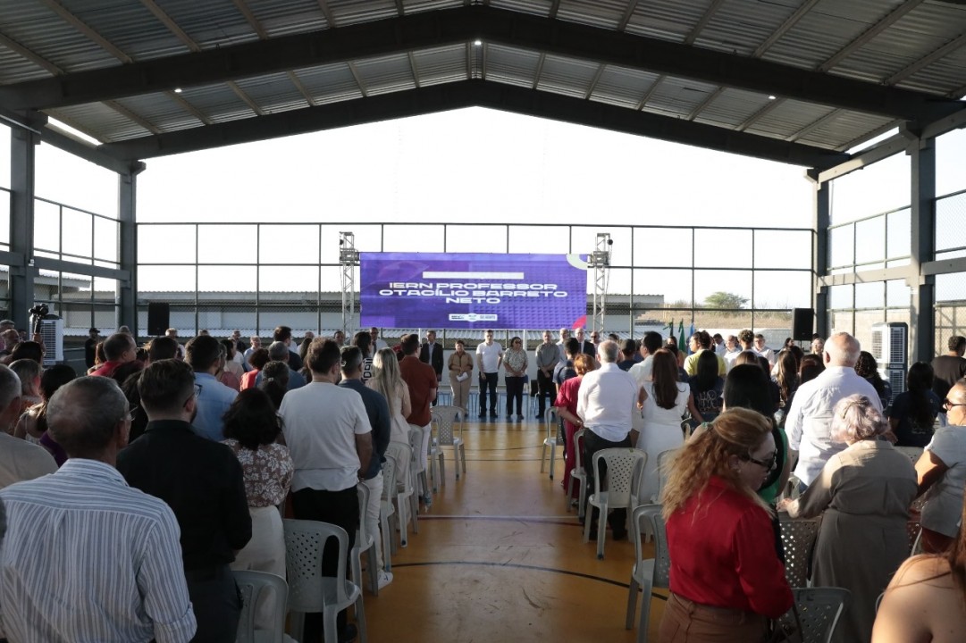 Governo do RN entrega a 5ª unidade do IERN, em Tangará