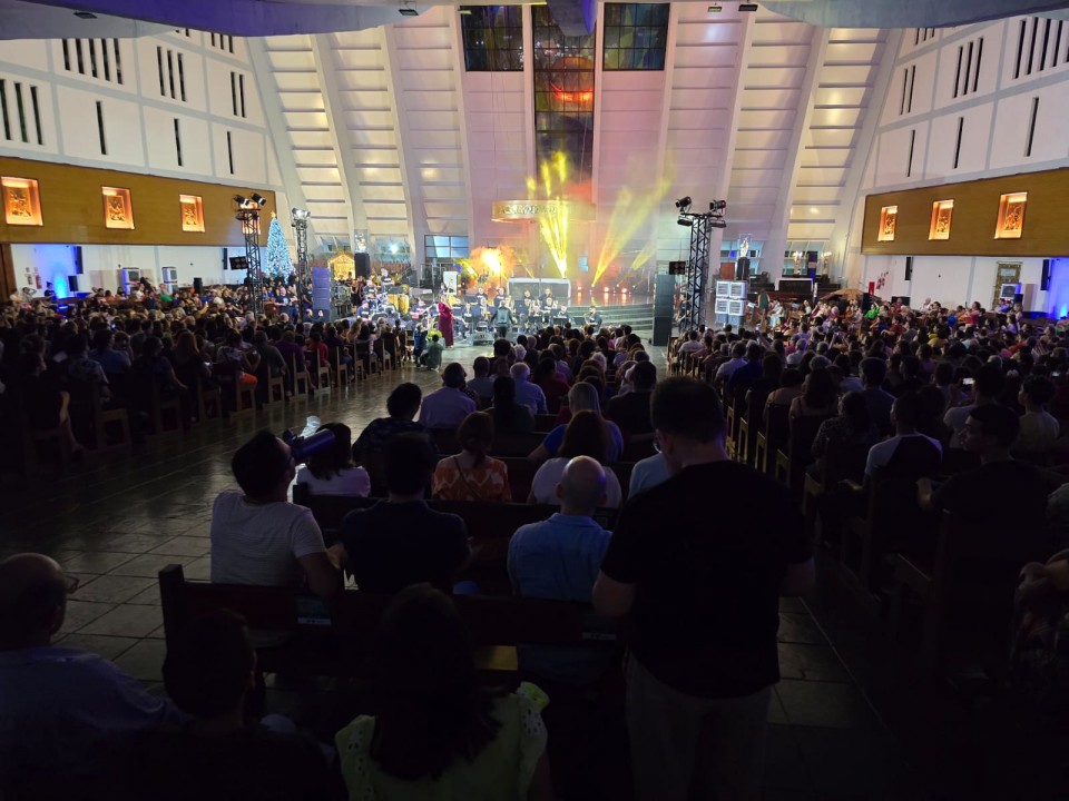 Concerto de Natal com a SESI BIG BAND encanta público na Catedral Metropolitana