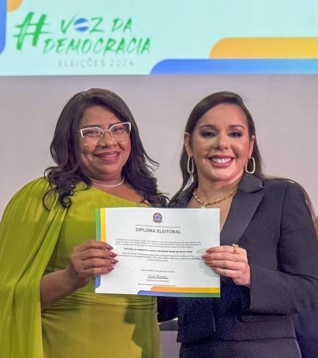 Professora Nilda é diplomada prefeita de Parnamirim pelo TRE-RN