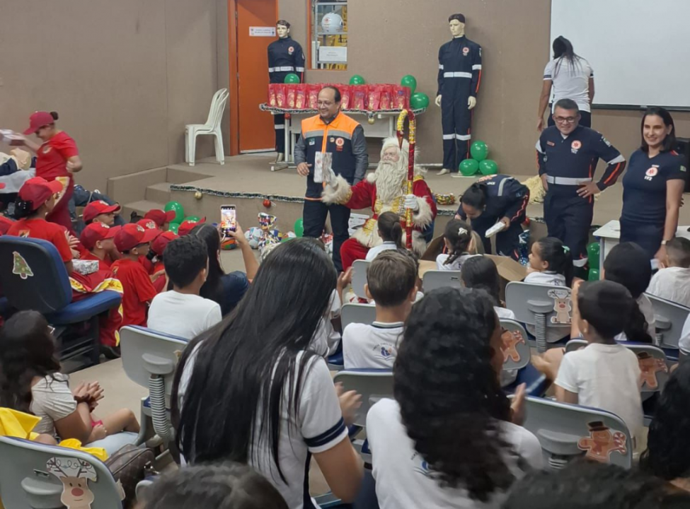 Magia e celebração marcam o 1º Natal das Crianças do SAMU Natal