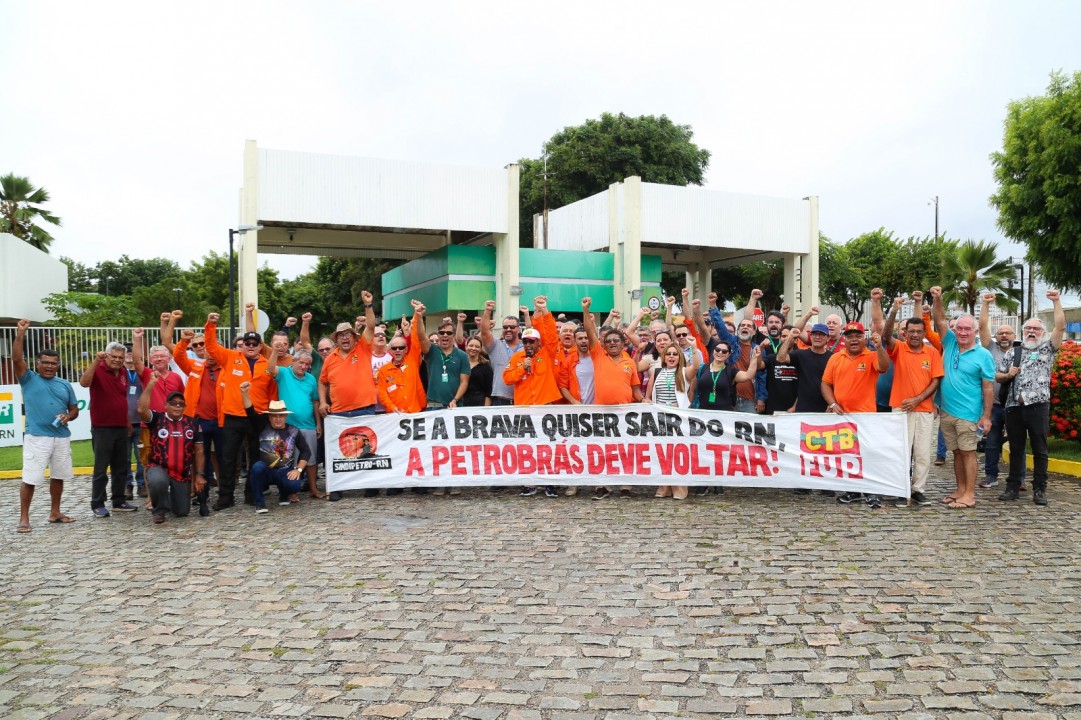 Petroleiros do RN se mobilizam no Dia Nacional de Luta contra mudanças no teletrabalho