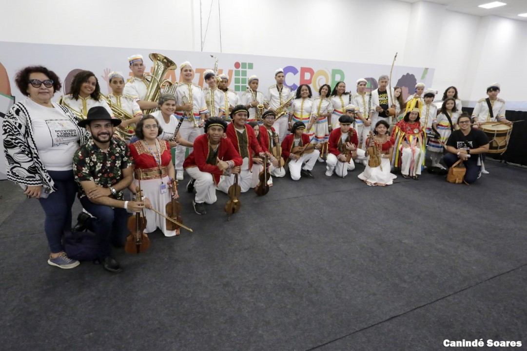 Orquestrim do projeto Conexão Felipe Camarão se apresenta em evento do Ministério da Cultura em Natal