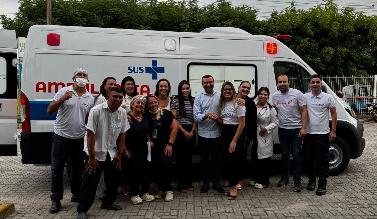 Prefeitura entrega à UPA de Macaíba a mais moderna ambulância de sua frota com suporte avançado 